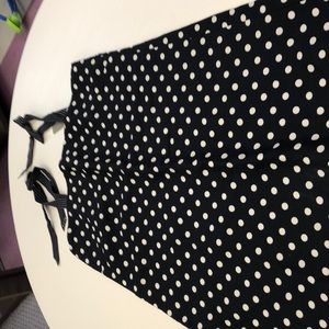 Jcrew polka dot dress
